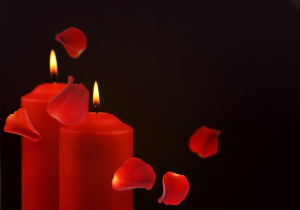 Red candle spell