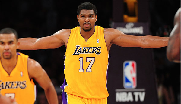 Andrew Bynum Jersey Number